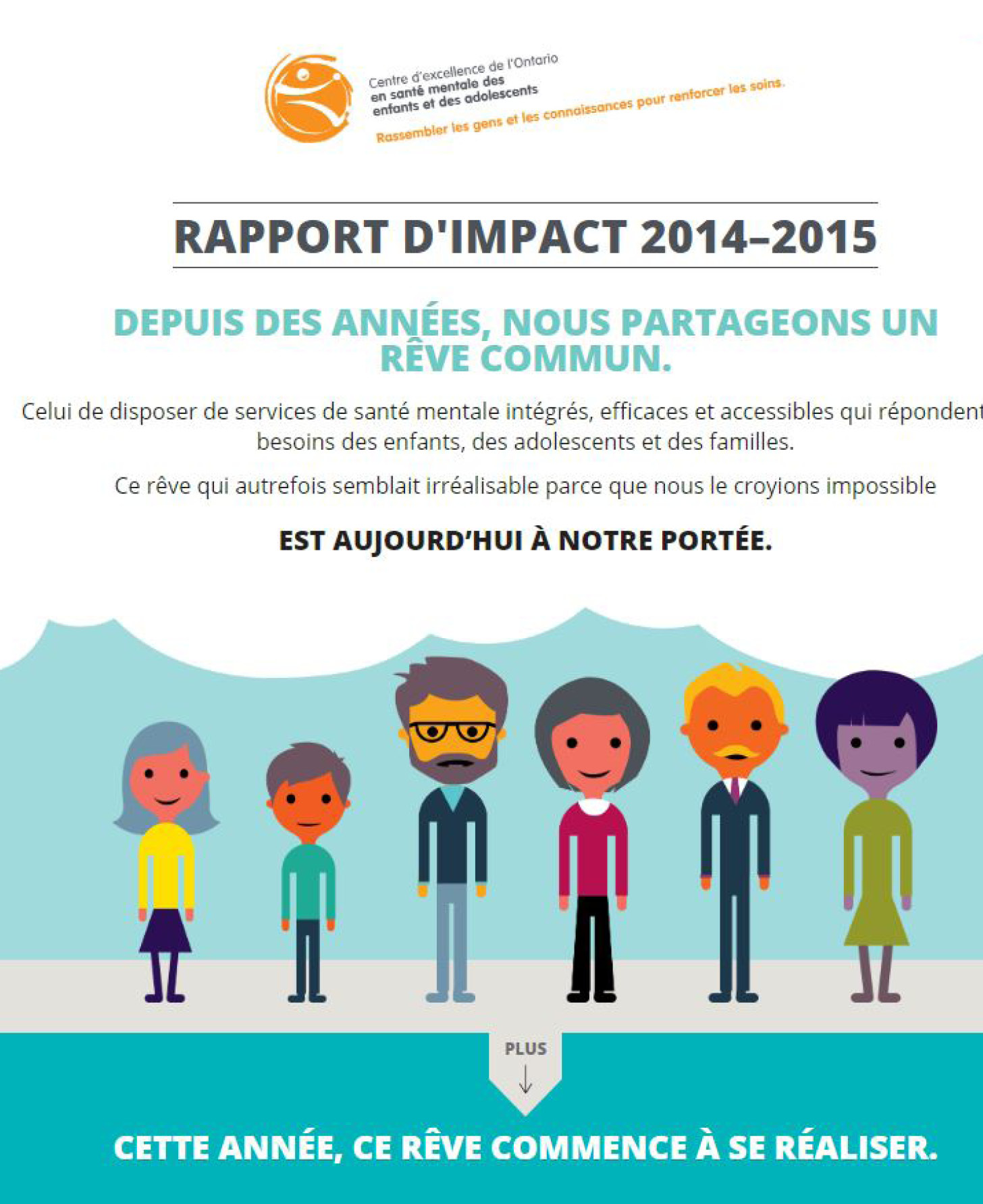 couverture du rapport d'impact 2015