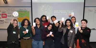 Youth advisory council team photo